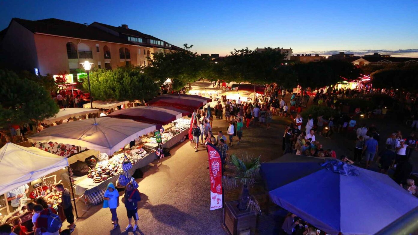 Marché des artisans créateurs Demi-lune Biscarrosse
