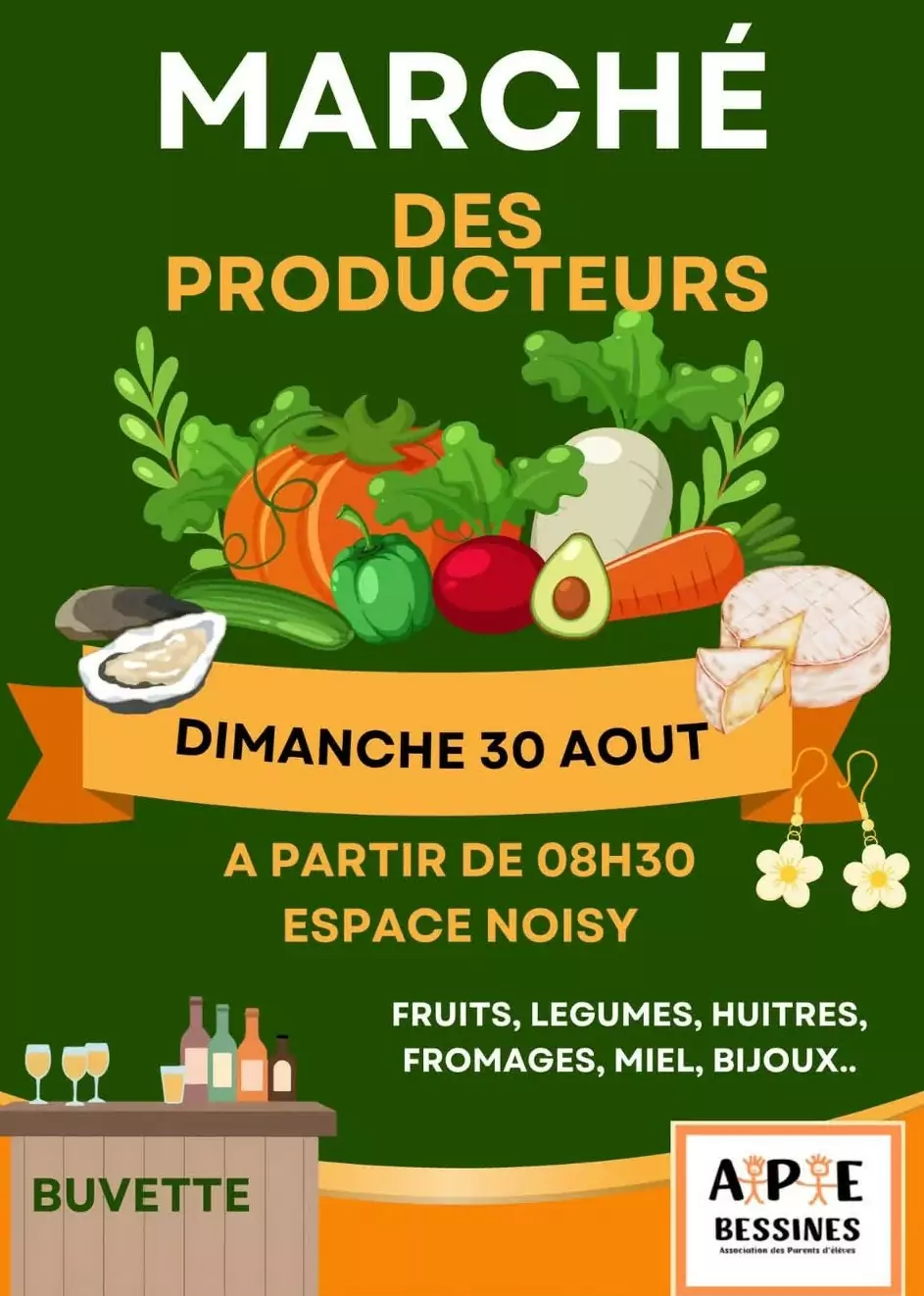 Marché des producteurs à Bessines Bessines