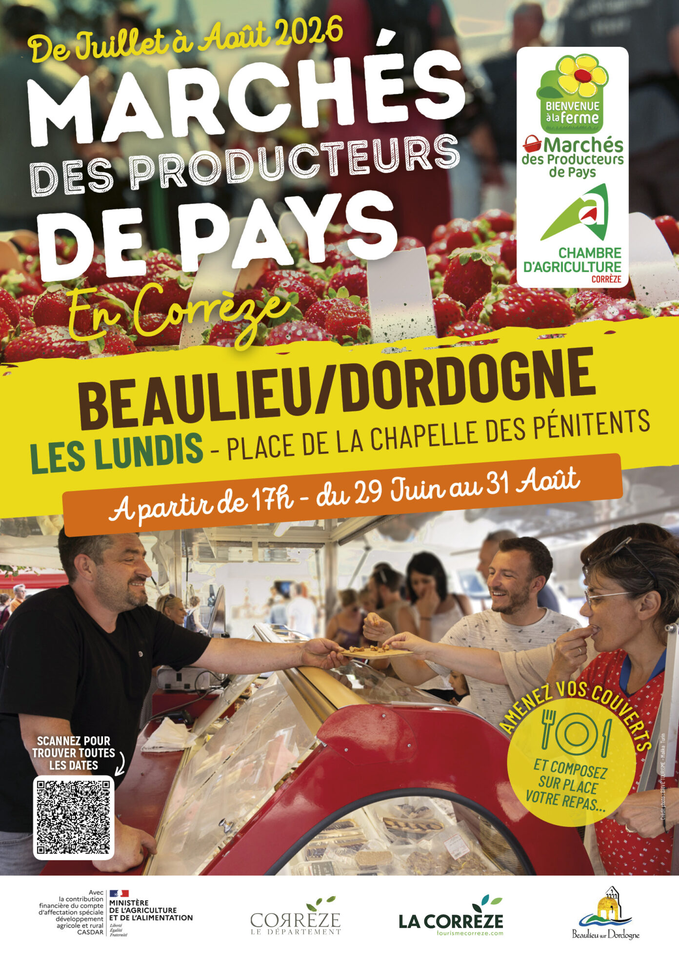 Marché des Producteurs de Pays de Beaulieu sur Dordogne Beaulieu-sur-Dordogne