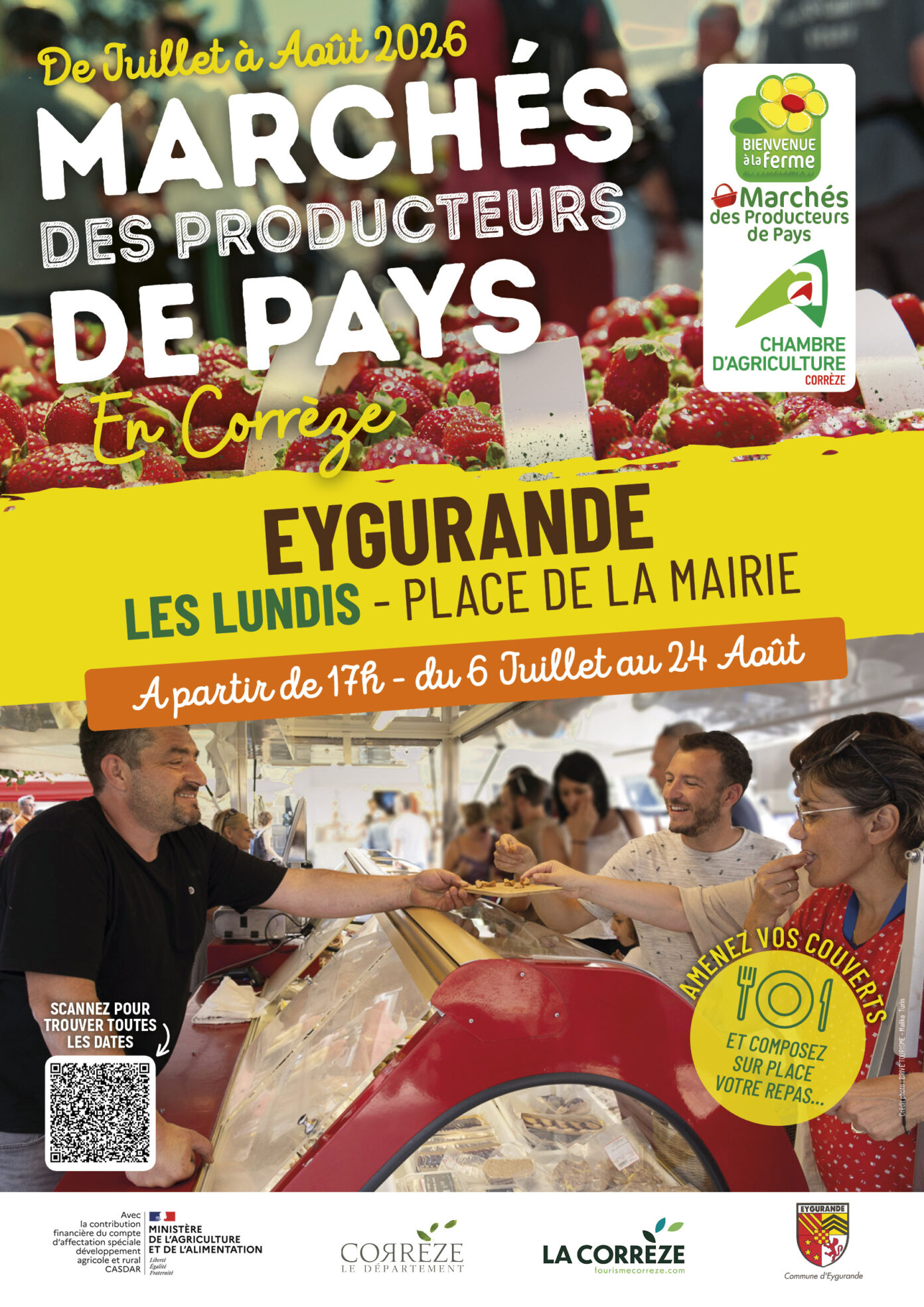 Marché des Producteurs de Pays d’Eygurande Eygurande
