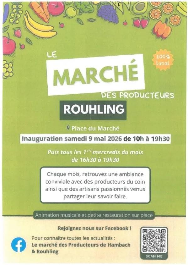 Marché des Producteurs de Rouhling Rouhling