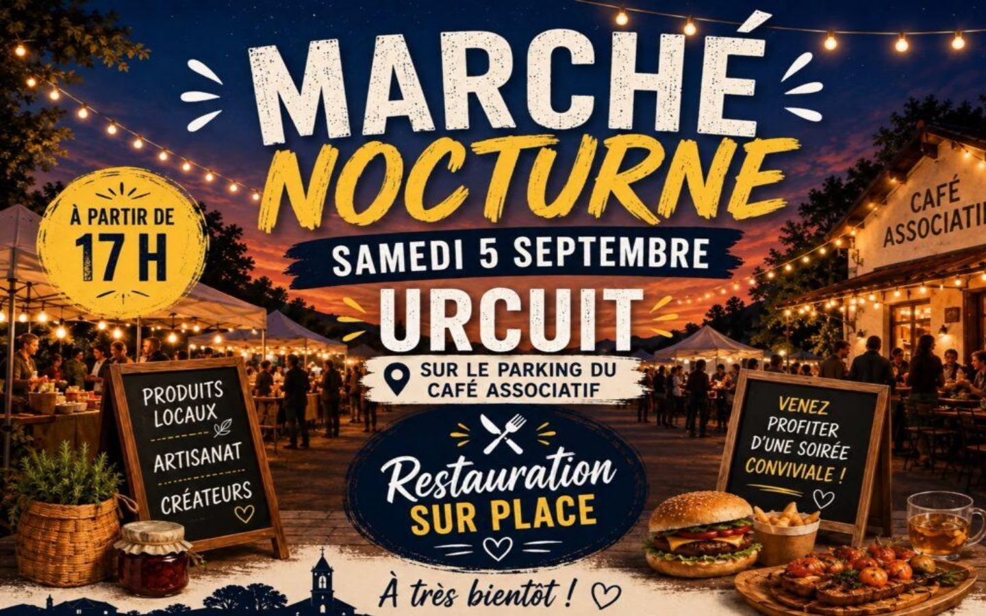 Marché des saveurs locales 154 Route du Bourg Urcuit 2026-09-05