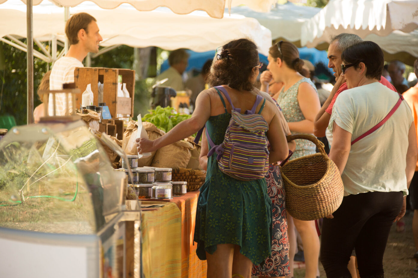 Marché gourmand de la fête votive de Baladou  Baladou