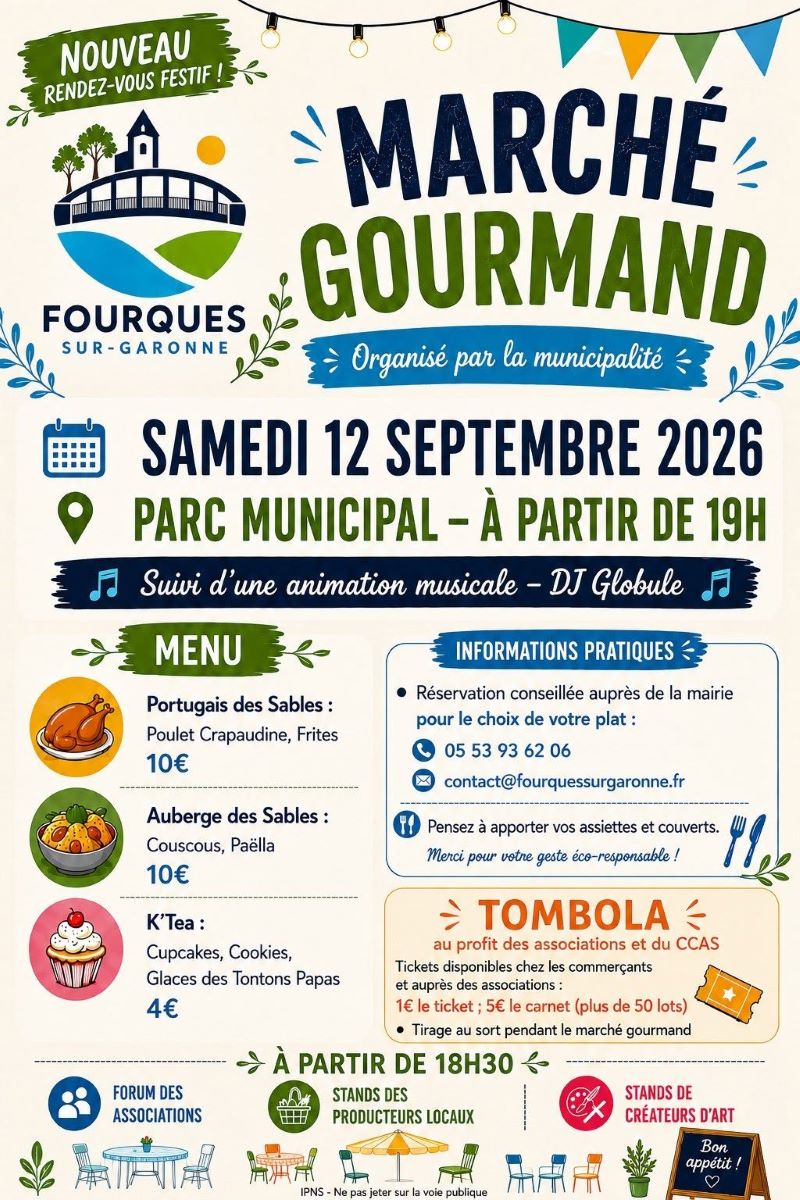 Marché Gourmand Fourques-sur-Garonne