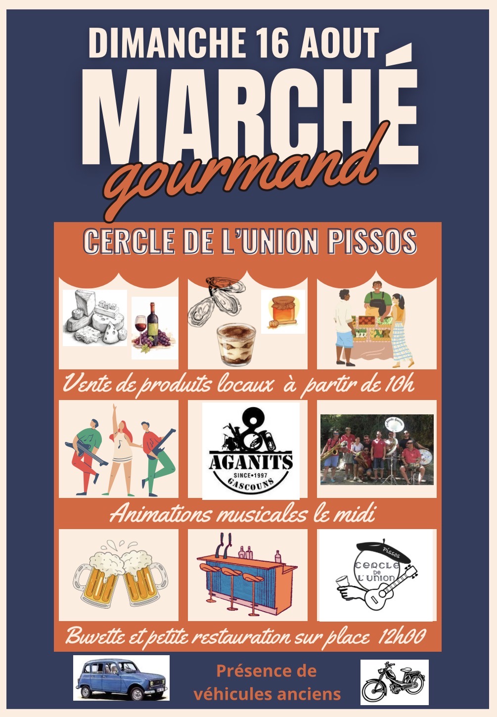 Marché Gourmand Cercle de l&rsquo;Union Pissos