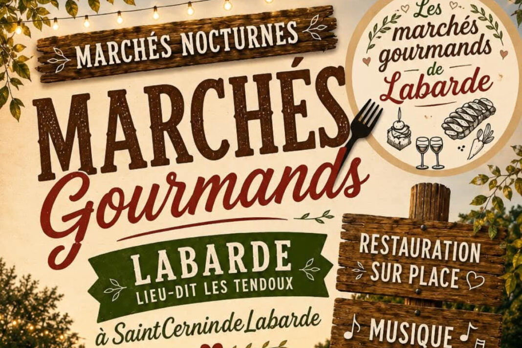 Marché gourmand Lieu-dit Le Tendoux Saint-Cernin-de-Labarde