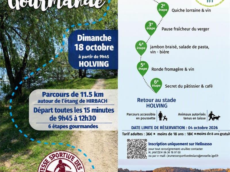Marche gourmande rue de Lorraine Holving