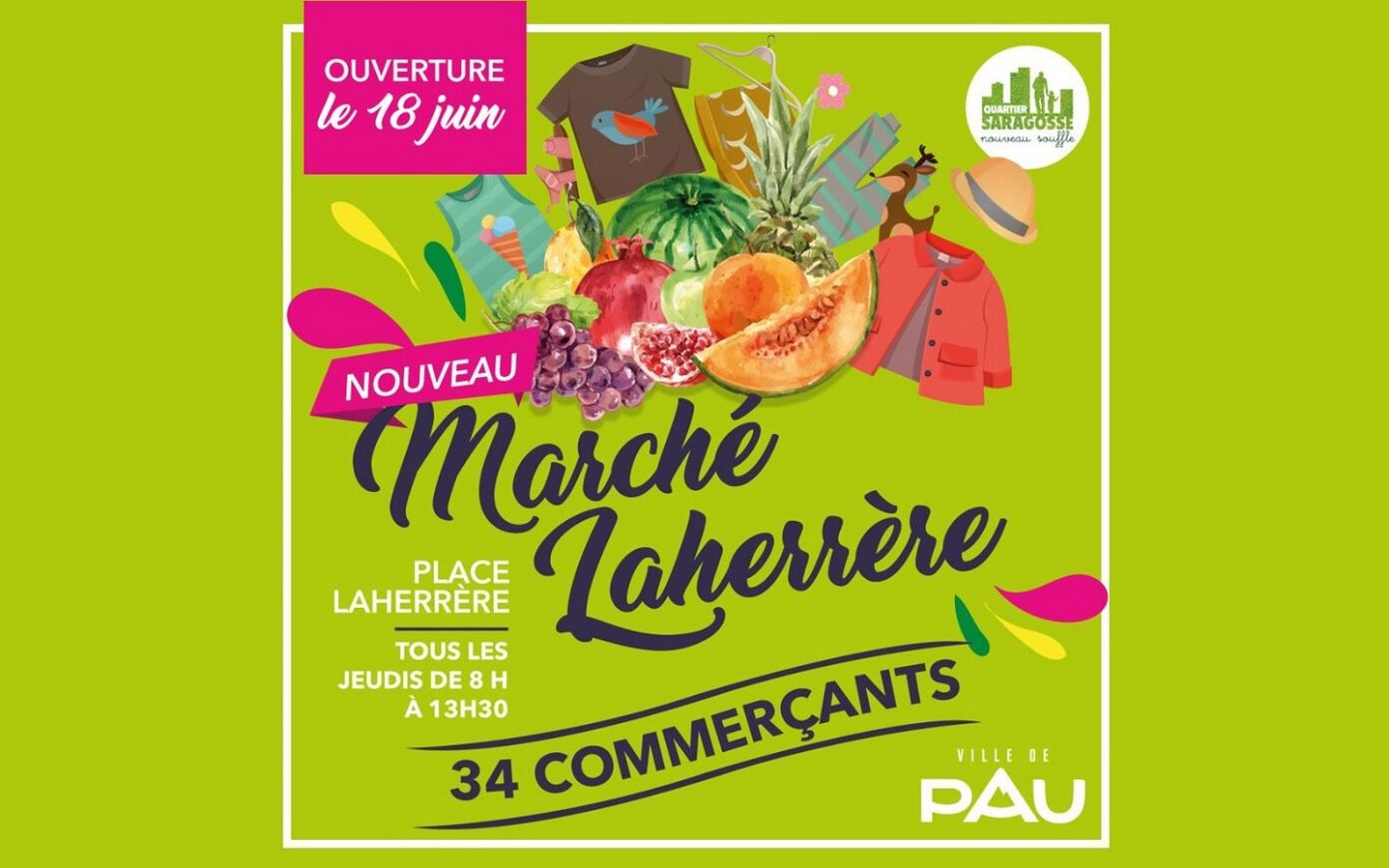 Marché Laherrère  Pau