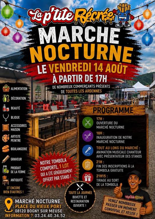 Marché Nocturne  Bogny-sur-Meuse