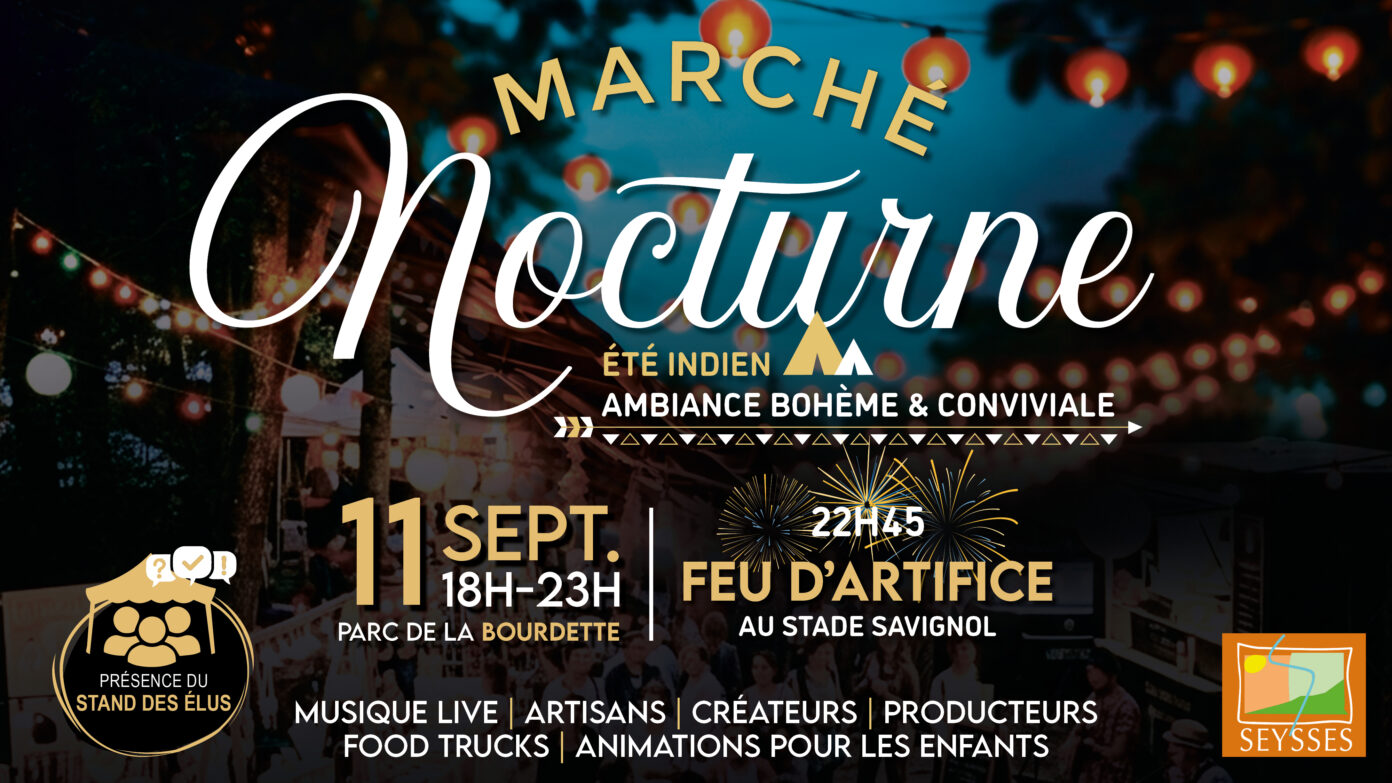 MARCHÉ NOCTURNE ÉTÉ INDIEN Seysses