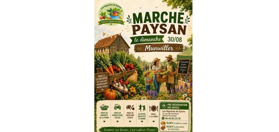 Marché paysan Munwiller