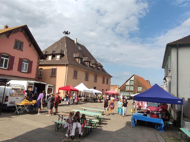 Marché Paysan Place de l'Eglise Réguisheim 2026-09-18