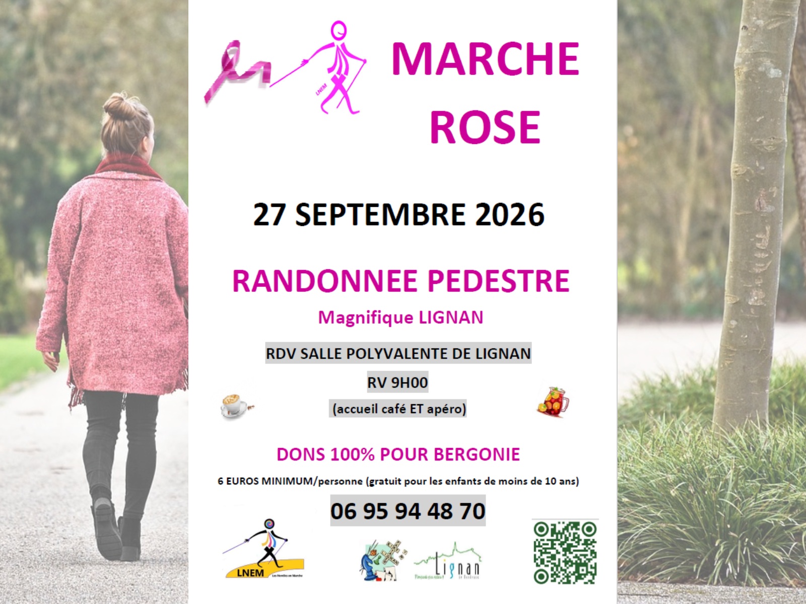 Marche Rose de Lignan-de-Bordeaux Route de l'Ancienne Forge Lignan-de-Bordeaux 2026-09-27