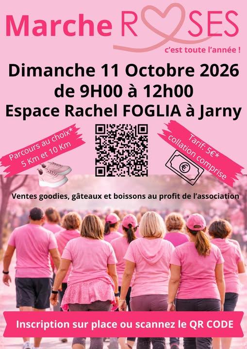 Marche roses Espace Rachel Foglia Jarny
