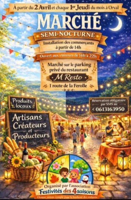 Marché semi-nocturne Orval