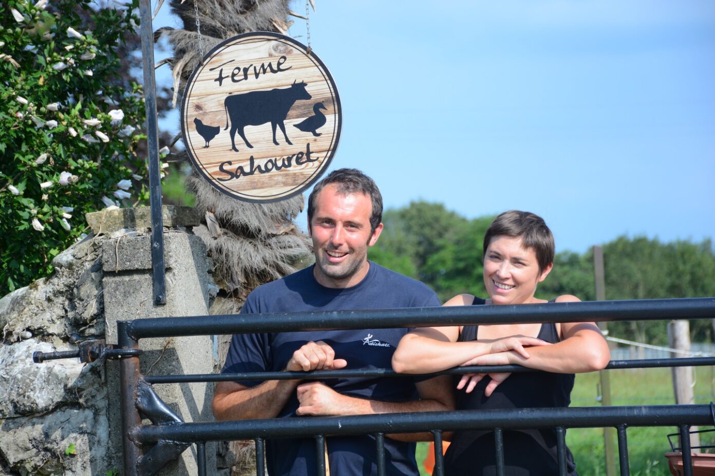 Marchéde producteurs locaux à la ferme Sahouret  Sauveterre-de-Béarn