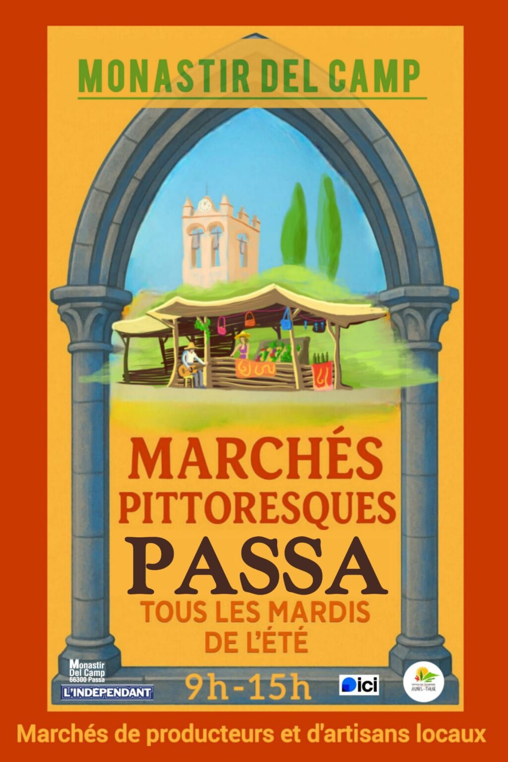 MARCHÉS PITTORESQUES À PASSA LES MARDIS Passa