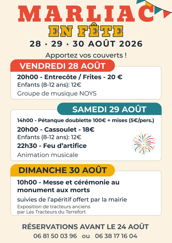 Marliac en fête, Place de la Mairie, Marliac