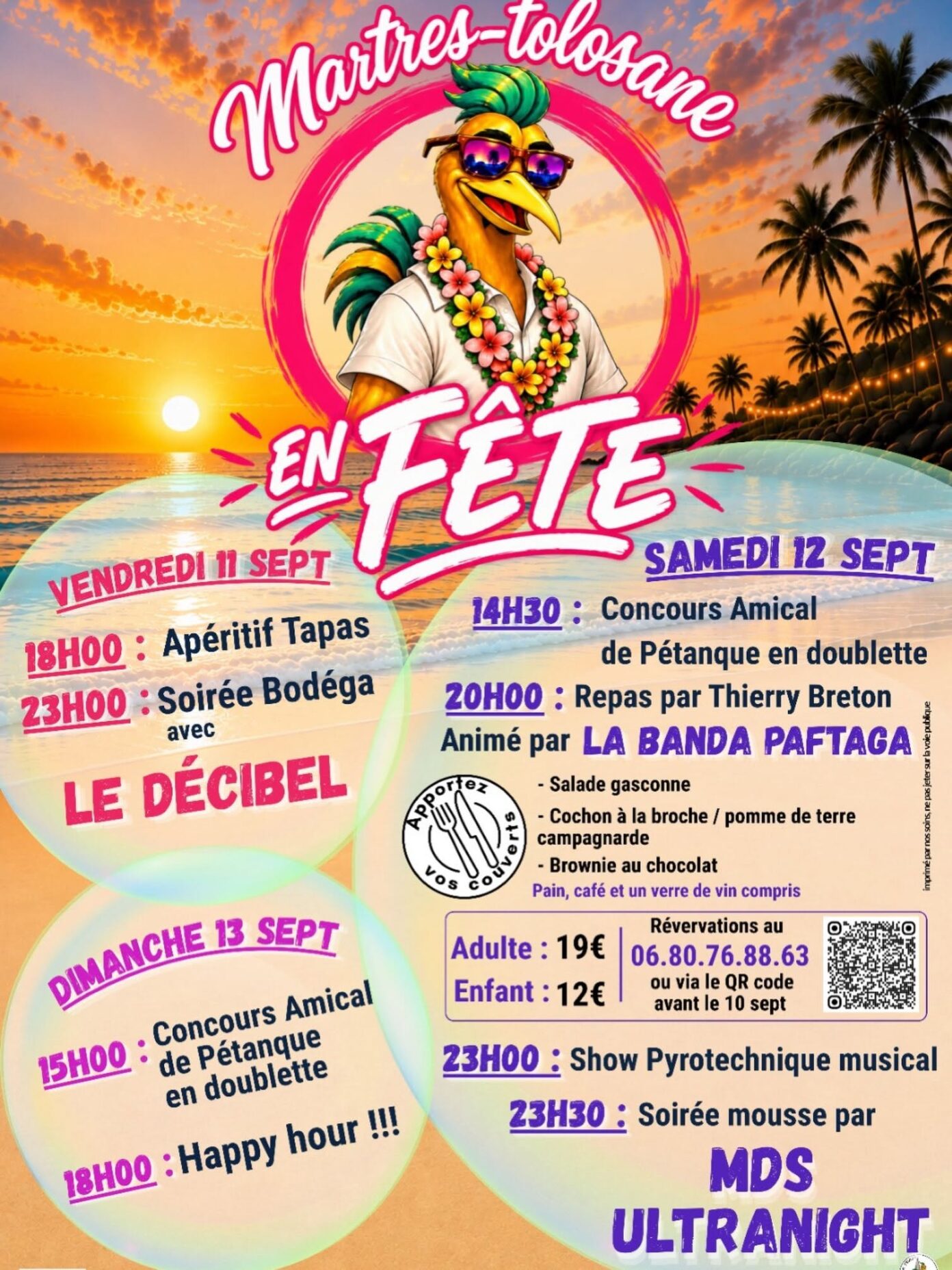 MARTRES-TOLOSANE EN FÊTE ! Place du Général De Gaulle Martres-Tolosane
