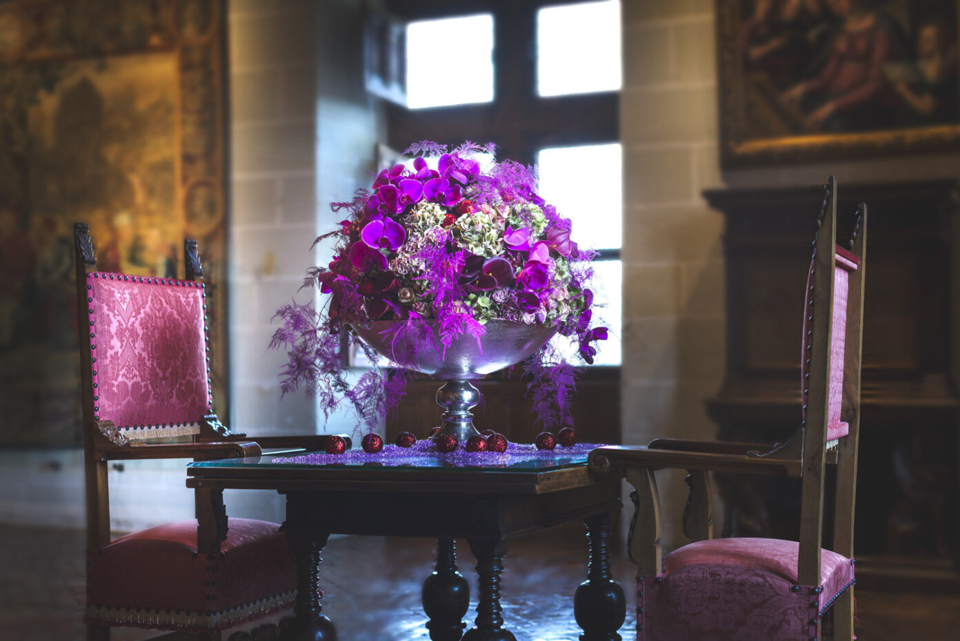 Masterclass art floral Chenonceaux