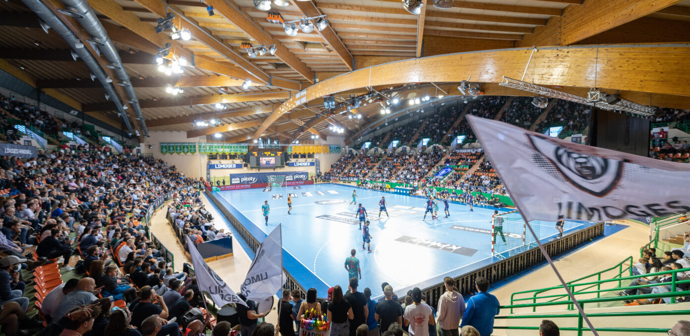 Match de handball Limoges // Saran Palais des Sports de Beaublanc Limoges