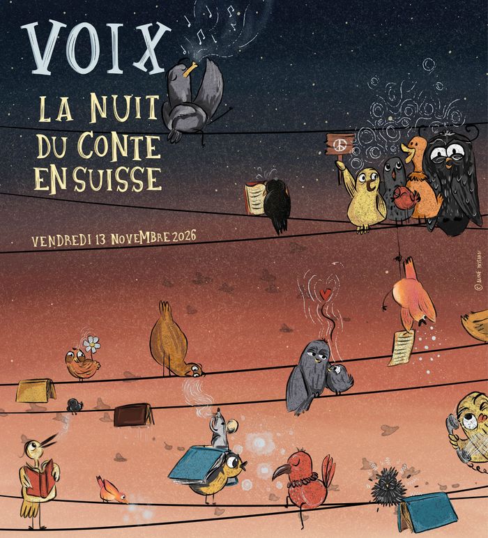 MEG X Nuit du conte 2026 : voix, MEG, Genève