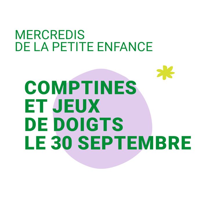 Mercredis de la petite enfance | Comptines
et jeux de doigts, EVE Grand-Salève, Veyrier