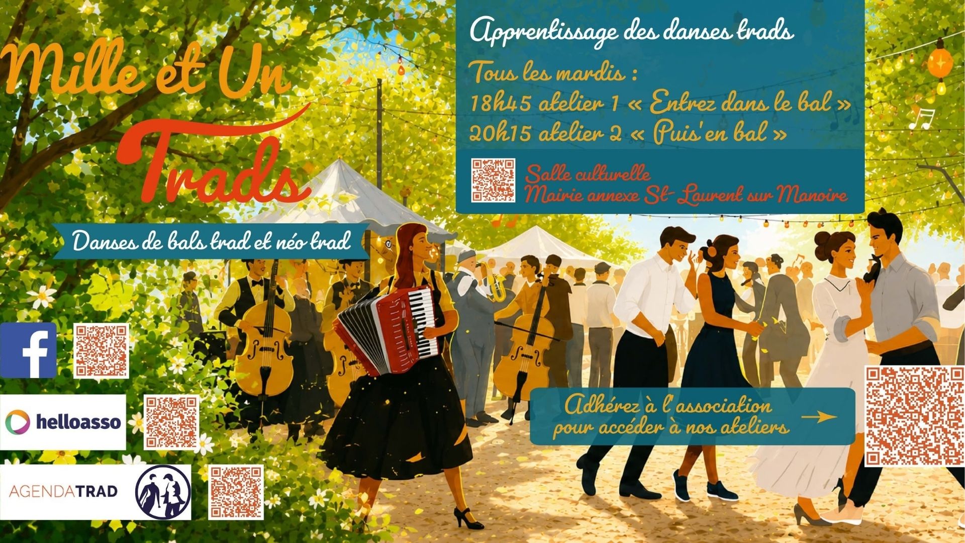Mille et un trads Salle culturelle Boulazac Isle Manoire 2026-09-08