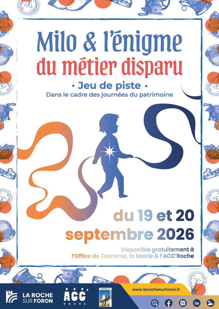 Milo & l’énigme du métier disparu – Jeu de piste, Mairie La Roche-sur-Foron, La Roche-sur-Foron