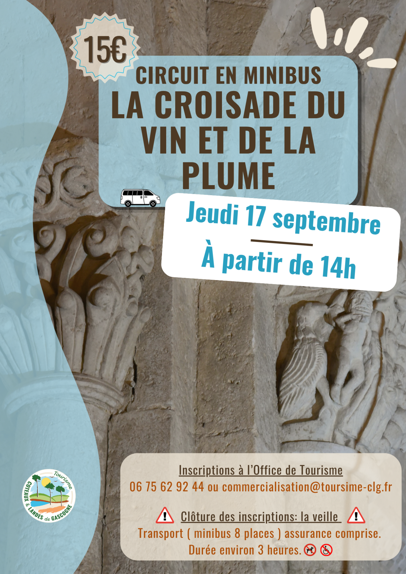 Mini-Circuit La Croisade du Vin et de la Plume Romestaing
