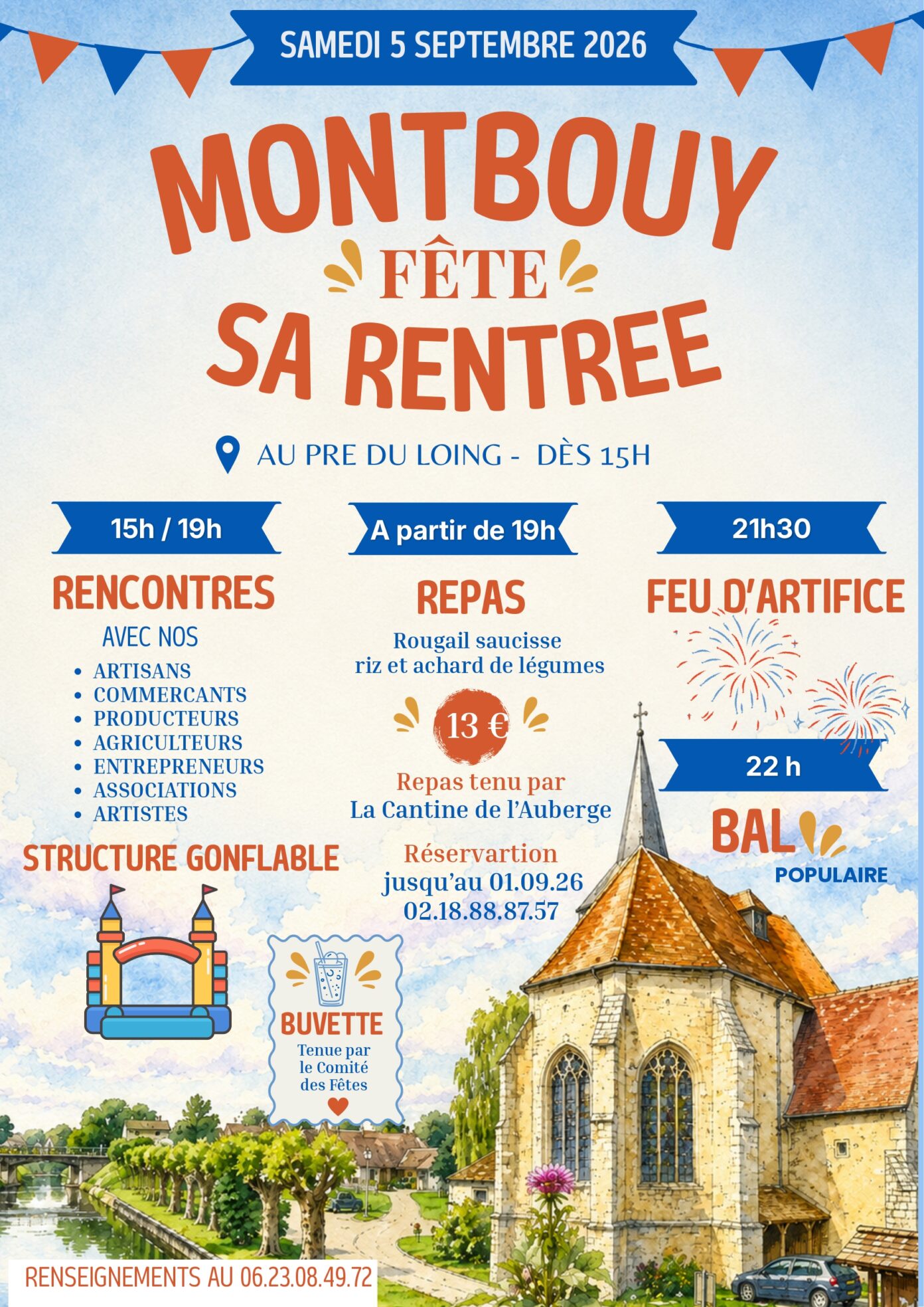 Montbouy fête sa rentrée  Montbouy