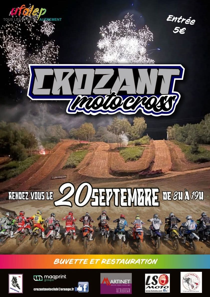 Moto cross Crozant