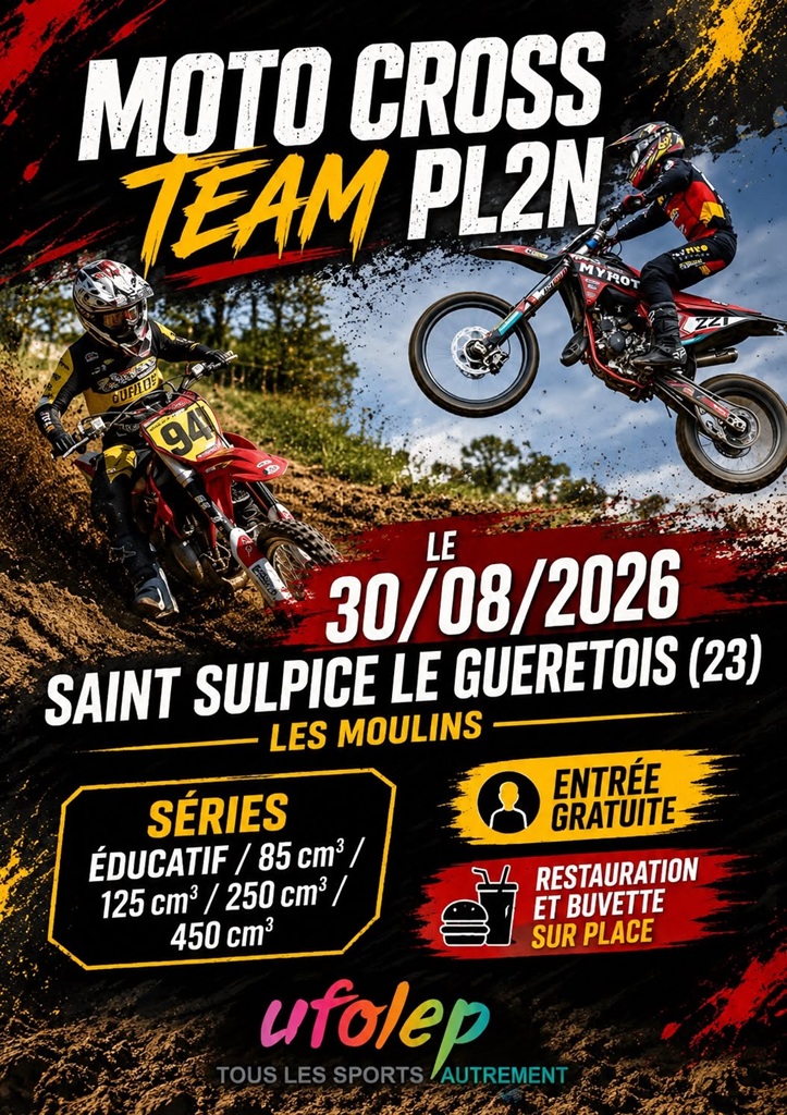 Moto Cross Team PL2N  Saint-Sulpice-le-Guérétois