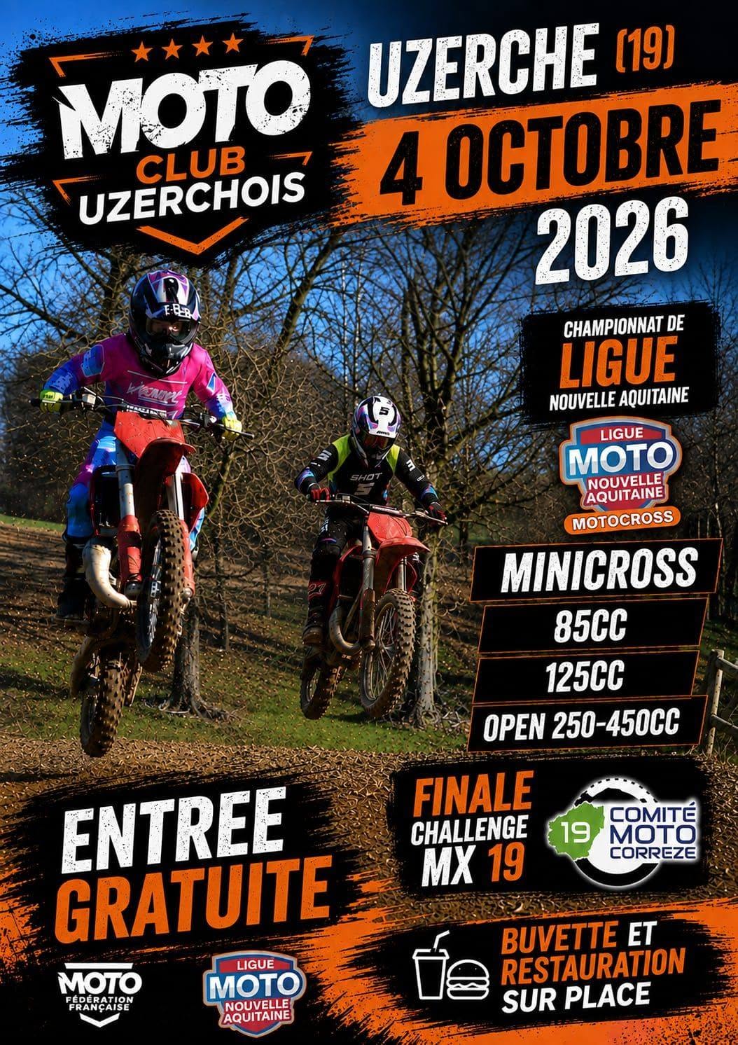 Motocross route d’Eyburie Uzerche