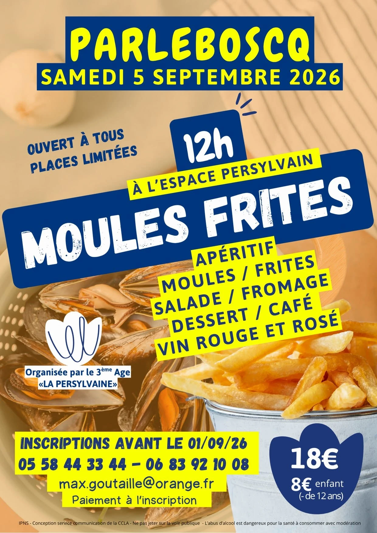 Moules Frites  Parleboscq