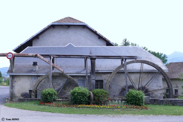 Moulin du Châtelet, Le moulin du Châtelet, Cornier