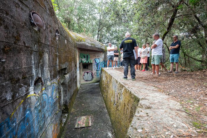 Mur de l’Atlantique –  Visite guidée des fortifications allemandes de la batterie de l’Eden au Pyla (La Teste de Buch), Site de l&rsquo;Eden, La Teste-de-Buch