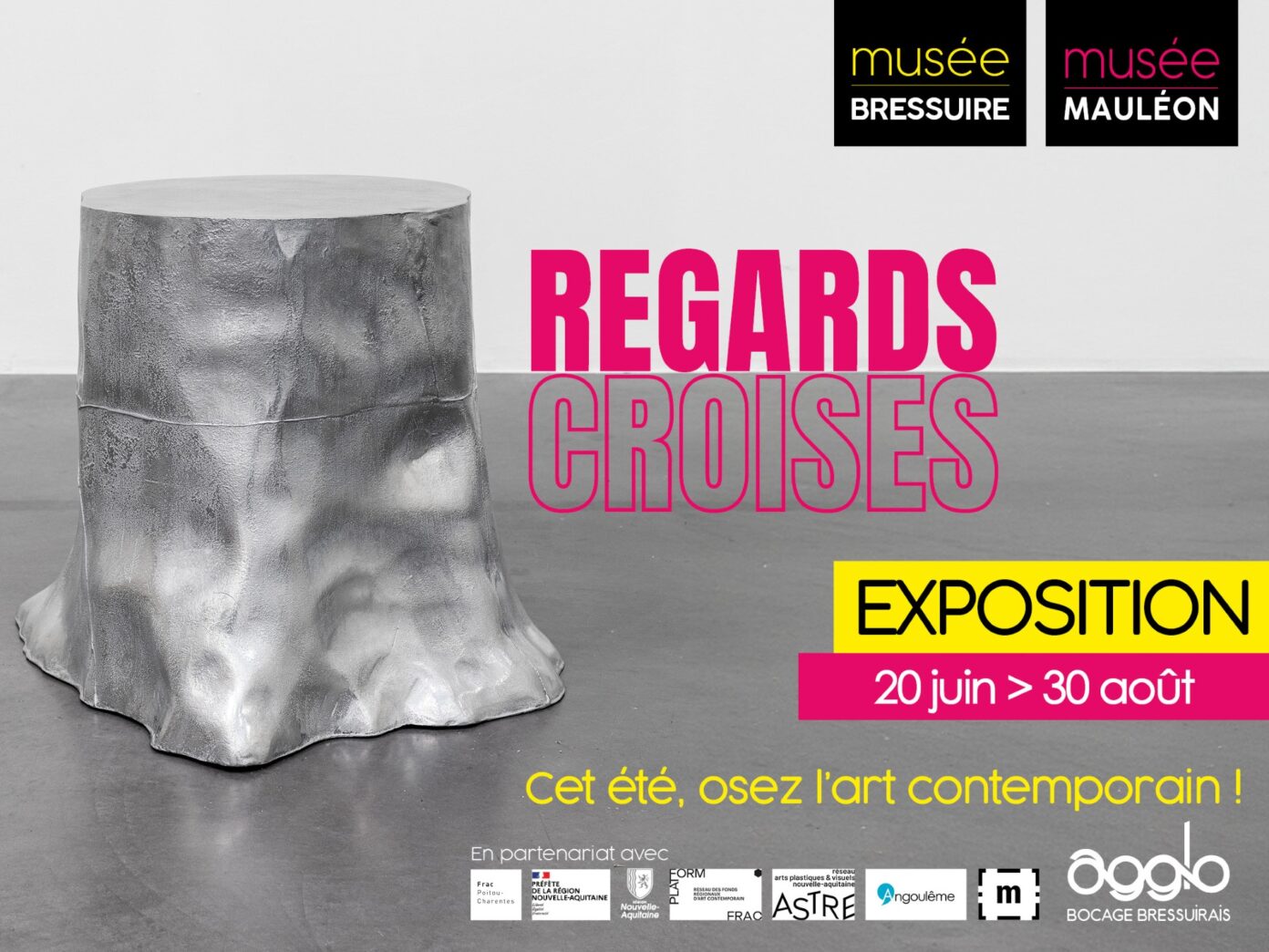 Musée L’Abbaye Exposition Regards croisés Place de l’Hotel de Ville Mauléon
