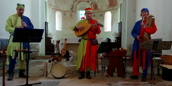 Musique médiévale à l’église Saint-Barthélemy, Eglise Saint-Barthélémy, Massieux