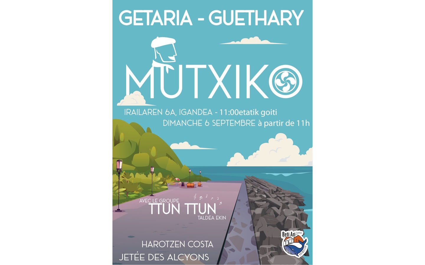 Mutxiko Jetée des Alçyons Guéthary 2026-09-06