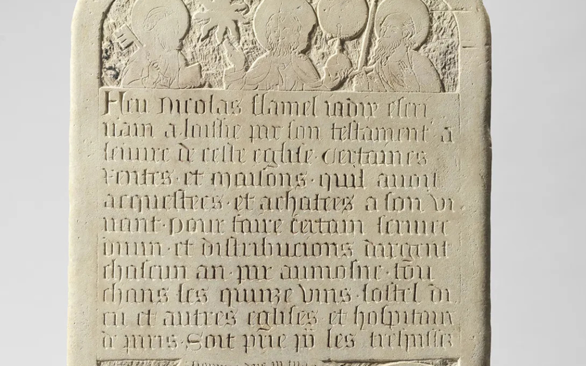 Nicolas Flamel. Alchimiste de papier Musée du Cluny Paris