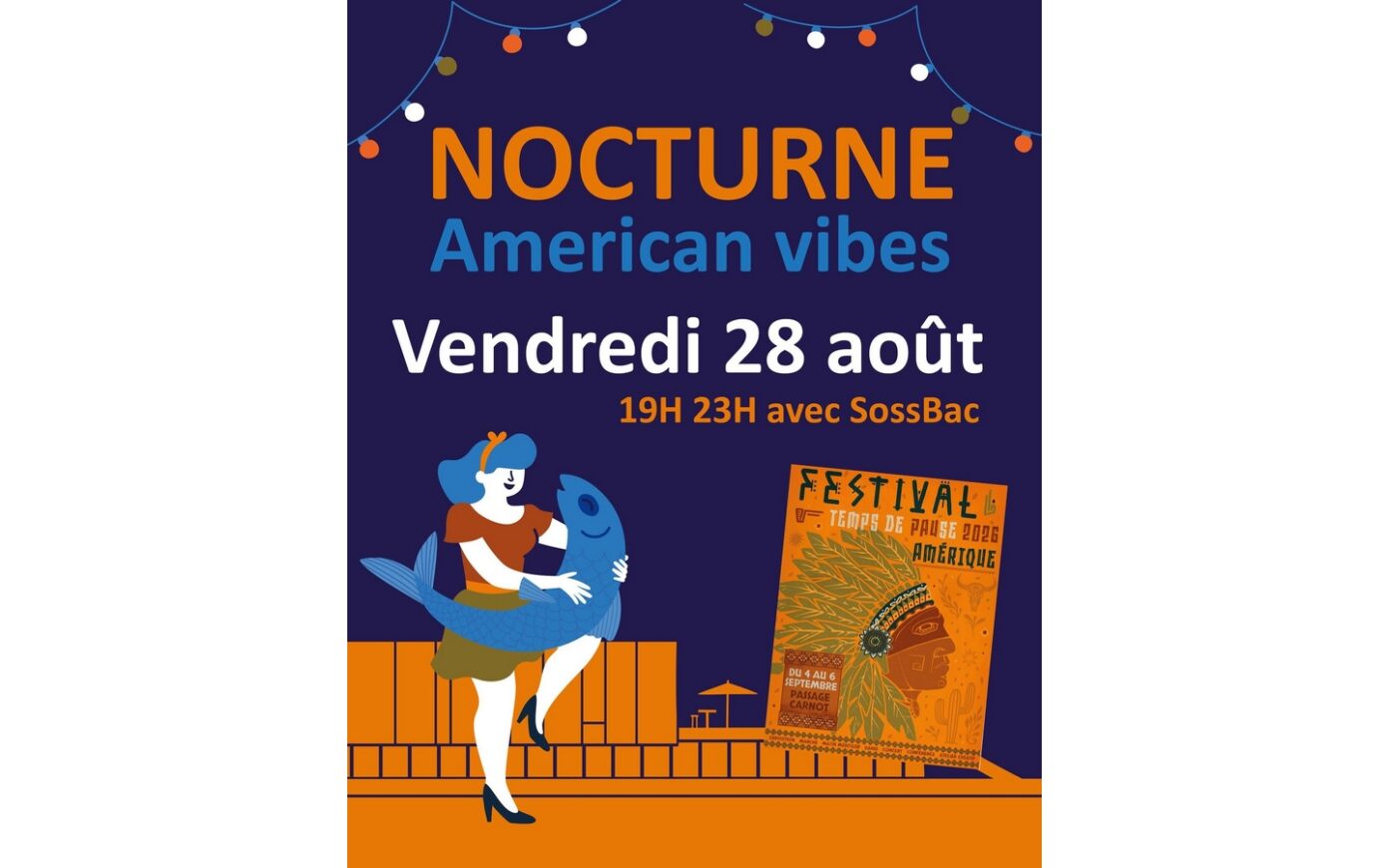 Nocturne aux Halles Pau