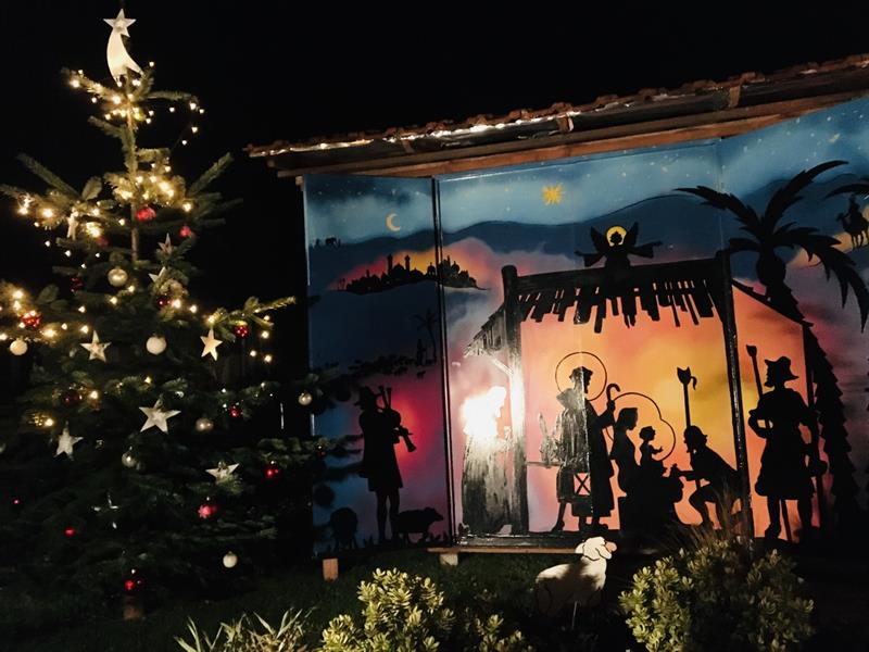 Noëlies sentier des crèches  Saasenheim