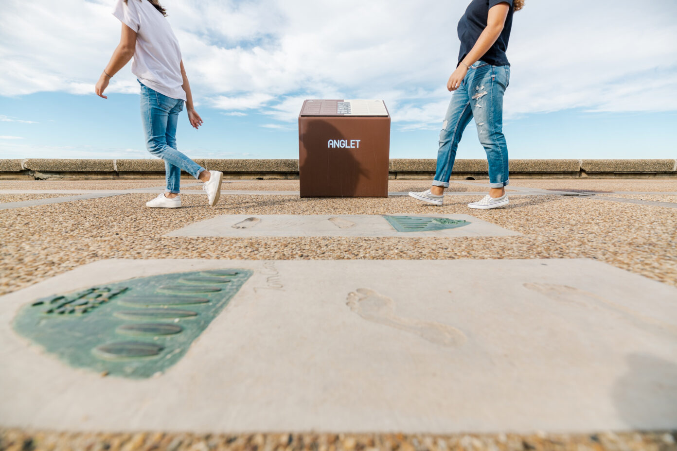 Nouvelles empreintes sur l’Anglet Surf Avenue Esplanade des Gascons Anglet