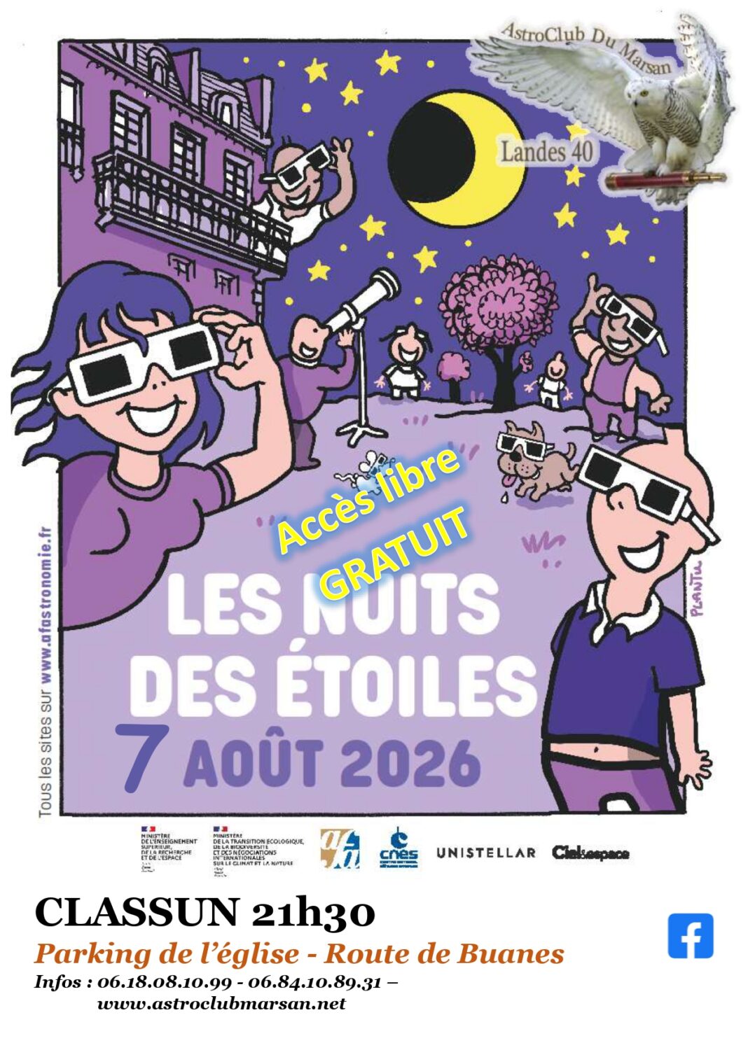 Nuits des étoiles Classun