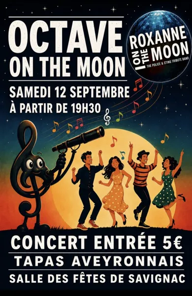 Octave on the moon Savignac
