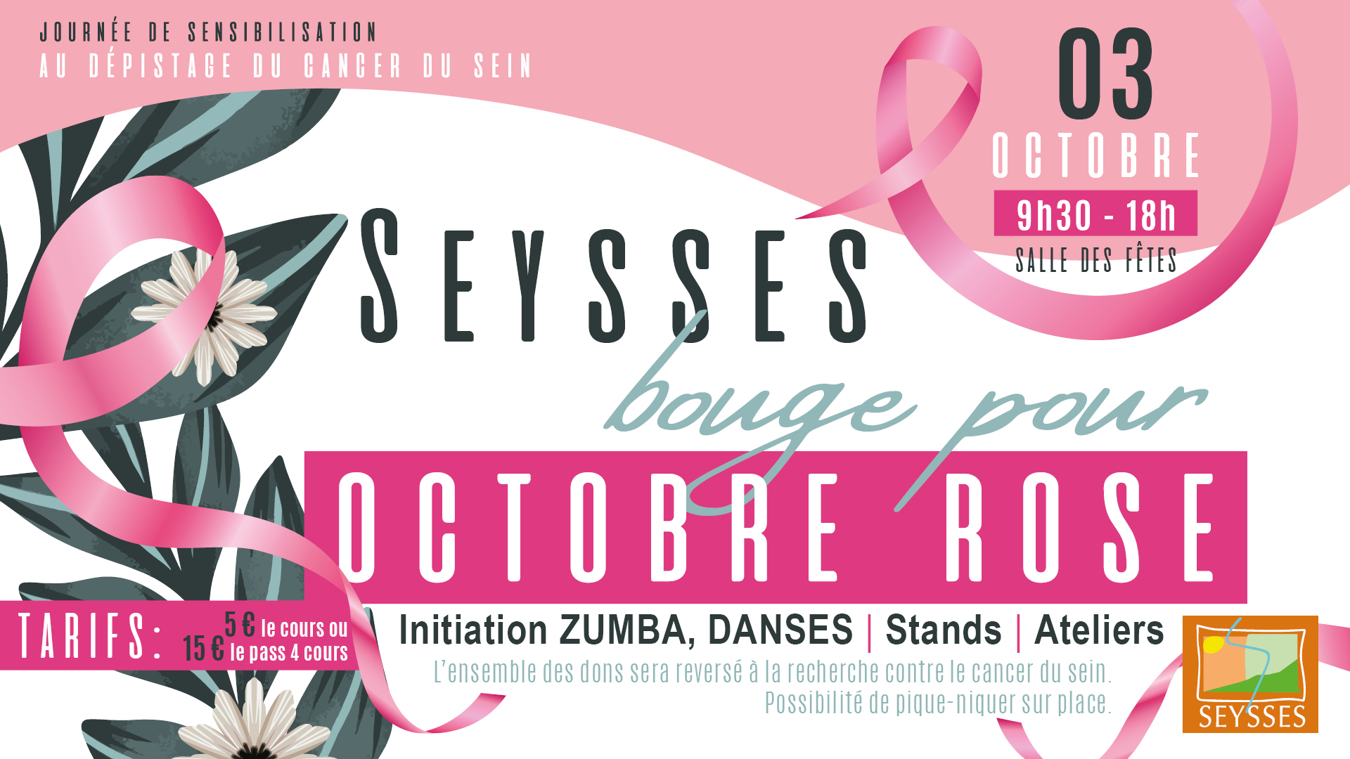 OCTOBRE ROSE PARC DE LA BOURDETTE Seysses 2026-10-03
