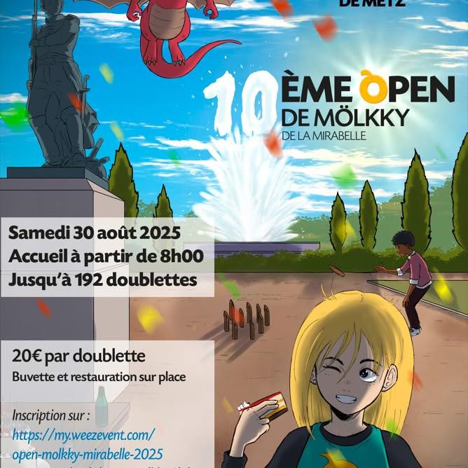 Open de Mölkky de la Mirabelle 11ème édition  Metz