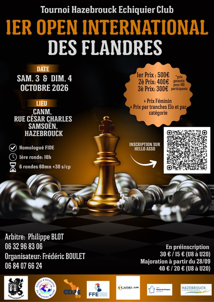 Open International des Flandres, Centre Animation Nouveau Monde, Hazebrouck