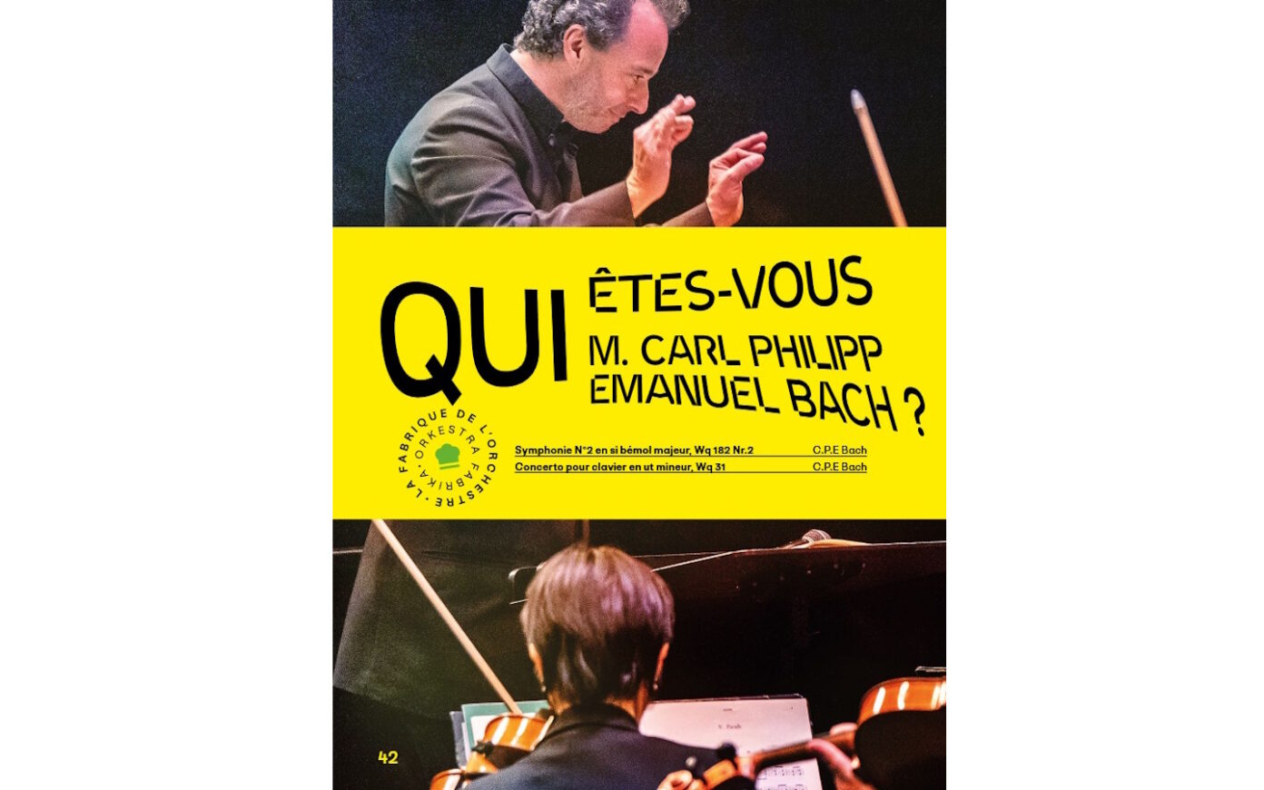 Orchestre Pays Basque Qui êtes-vous Monsieur Carl Philipp Emanuel Bach ? Cinéma Maule-Baitha Mauléon-Licharre